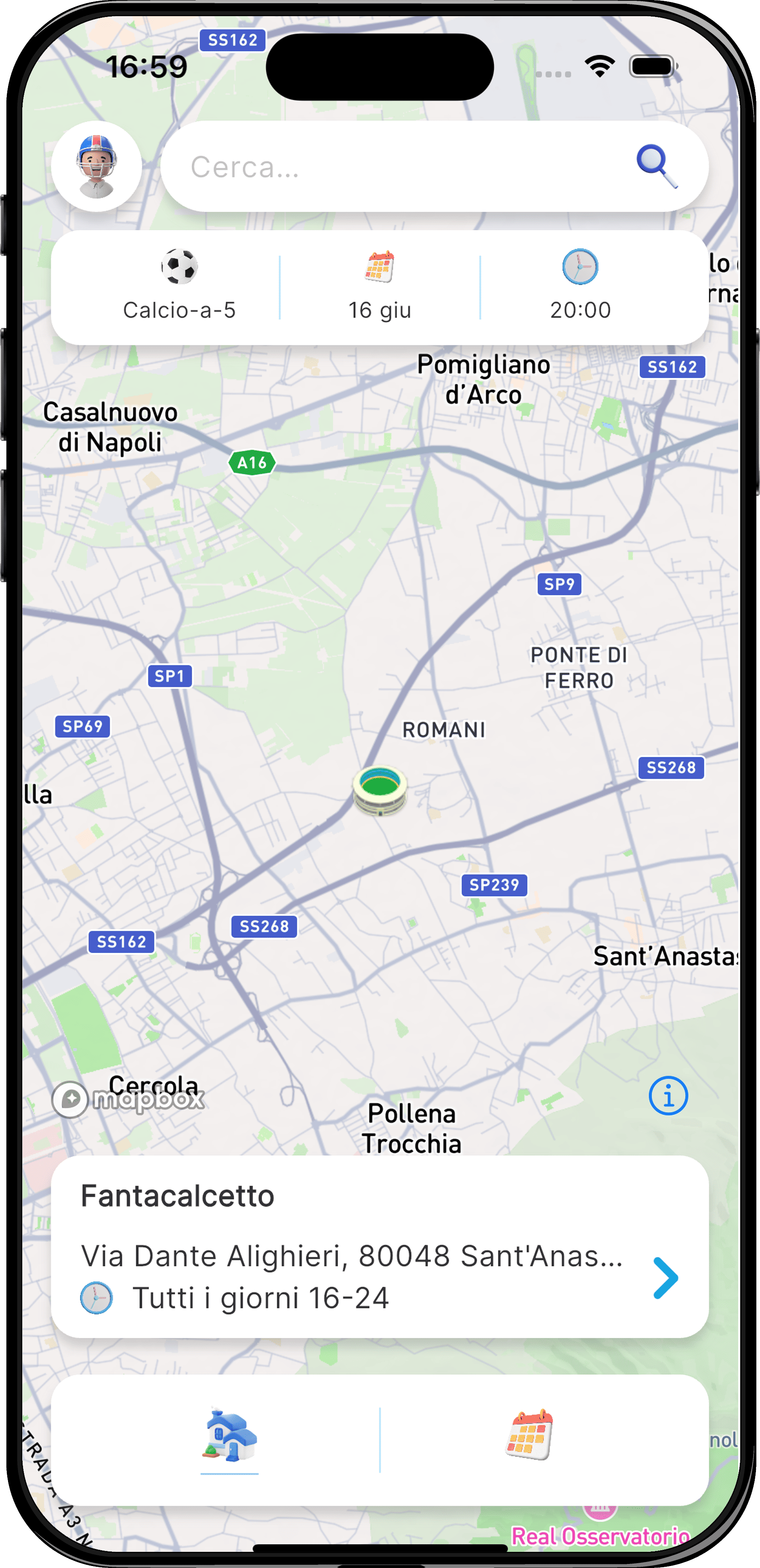 Phone Mockup with CSport App